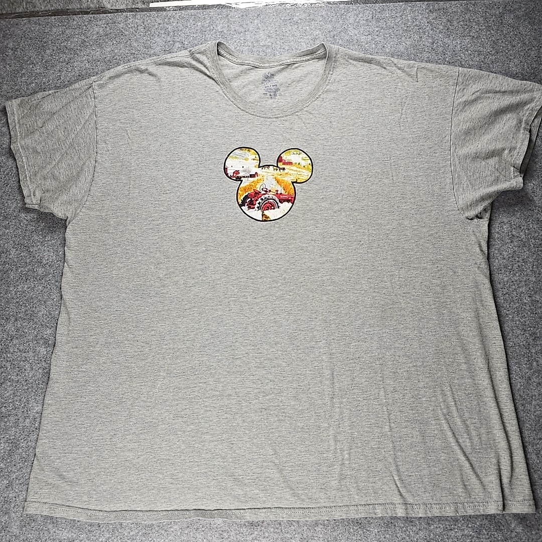Farmall Mickey Ears Tee Shirt 3XL Farmall Winter Scene Mickey Mouse Ears