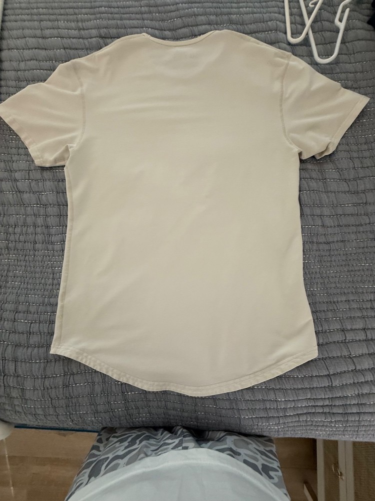 Bylt Basics drop cut shirt Bone Large