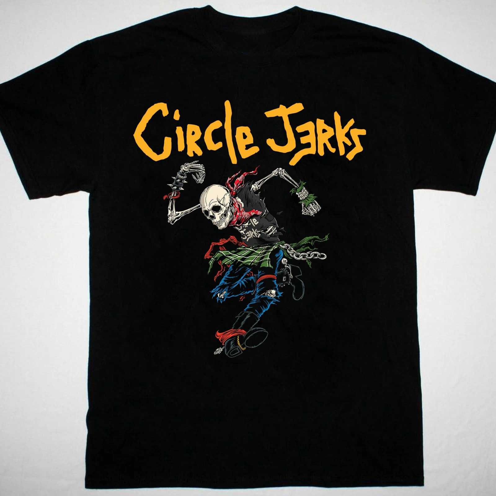 HOT NEW Circle Jerks band T-shirt black Unisex All Sizes S to 4Xl gallery