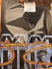 Vintage 2003 Jimmie Johnson Double Sided Super Charged M&O Knits Shirt Medium