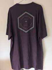Travis Mathew Men’s Purple Short Sleeve Crew Graphic Logo T-Shirt, XXXL (NWOT)