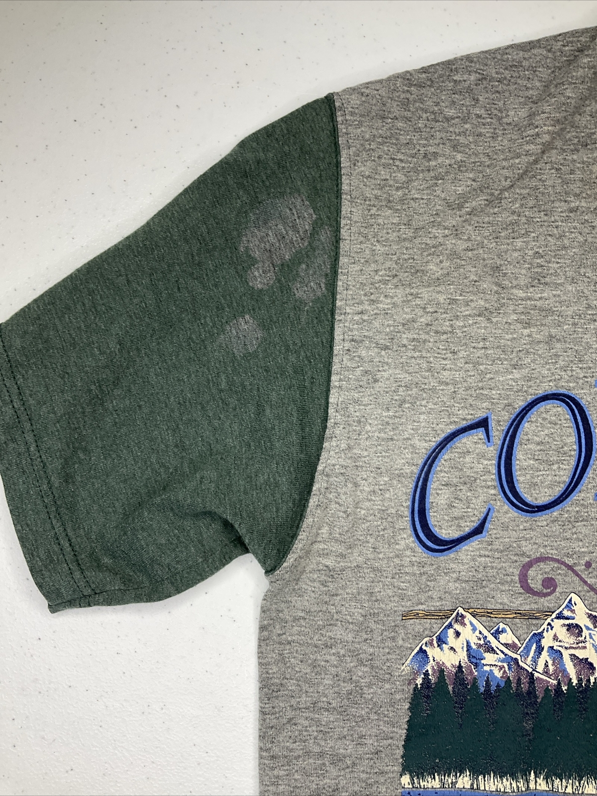 Vintage 90s Colorado Shirt Sz M Rocky Mountain National Park Graphic Tee USA gallery