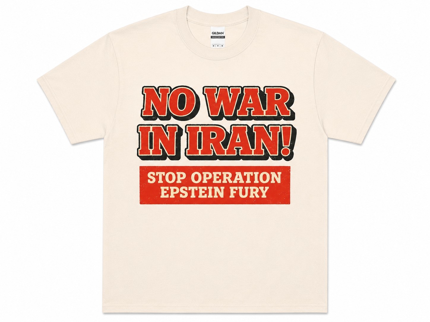 Vintage Political Protest Anti War Trendy No War Graphic Cotton Unisex Tee