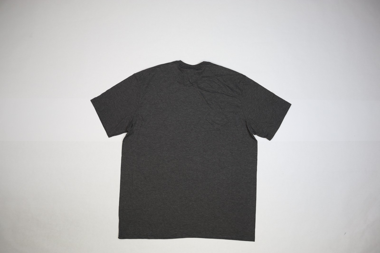 Lot of 3 District Mens Dark Gray Short Sleeve Perfect Tri Blank Tee T-Shirts 4XL gallery