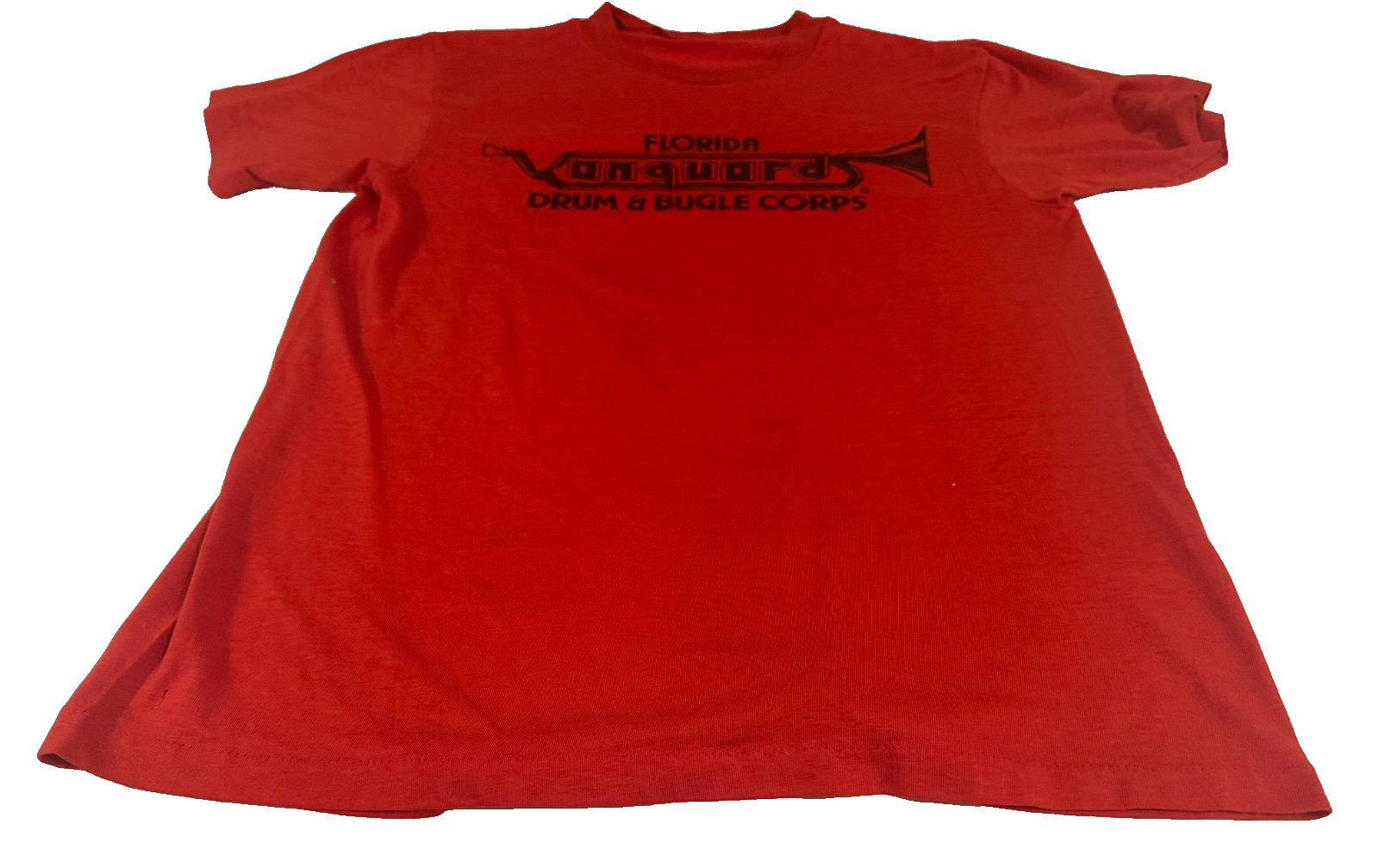 Vintage 70s Florida Vanguard Drum Bugle Corp T Shirt Mens size unknown