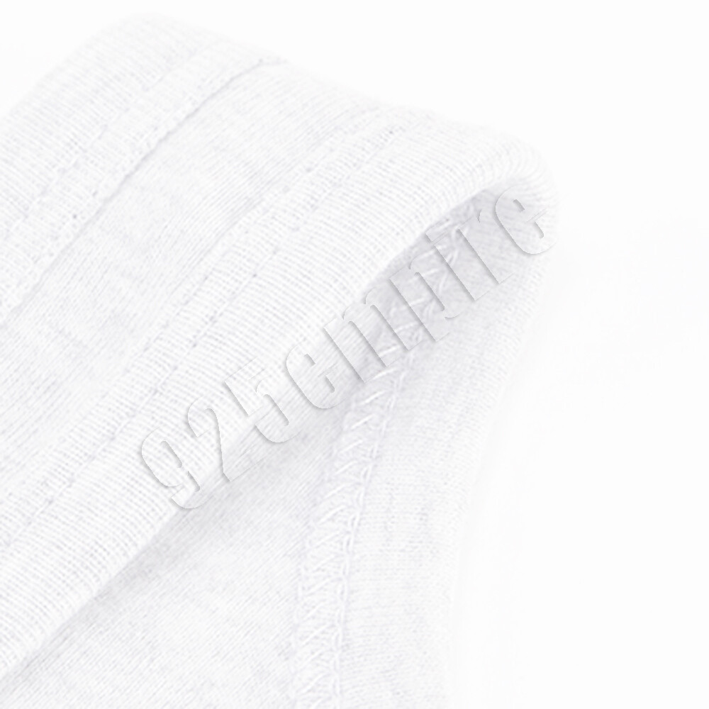 Men 100%Cotton Ribbed White Tank Top A-Shirt Wife Beater Undershirts Size:S-2XL gallery