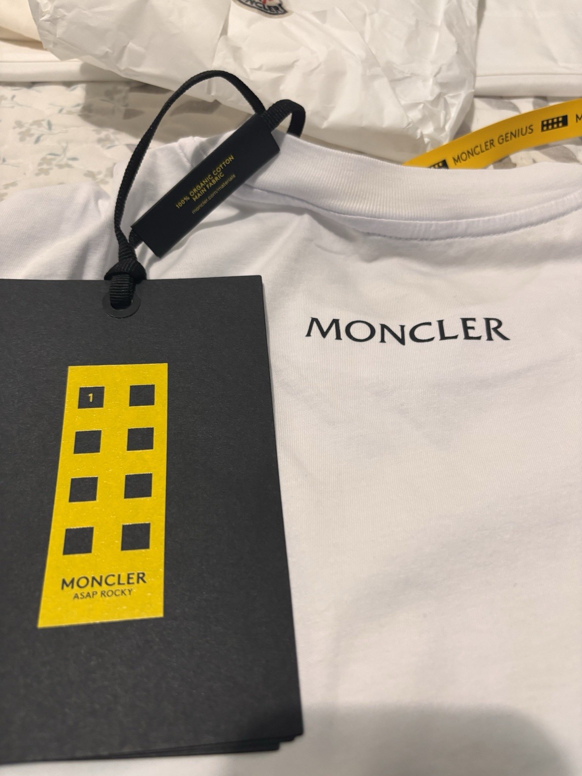 Moncler x ASAP Rocky Cotton T-Shirt Size L Limited Edition gallery