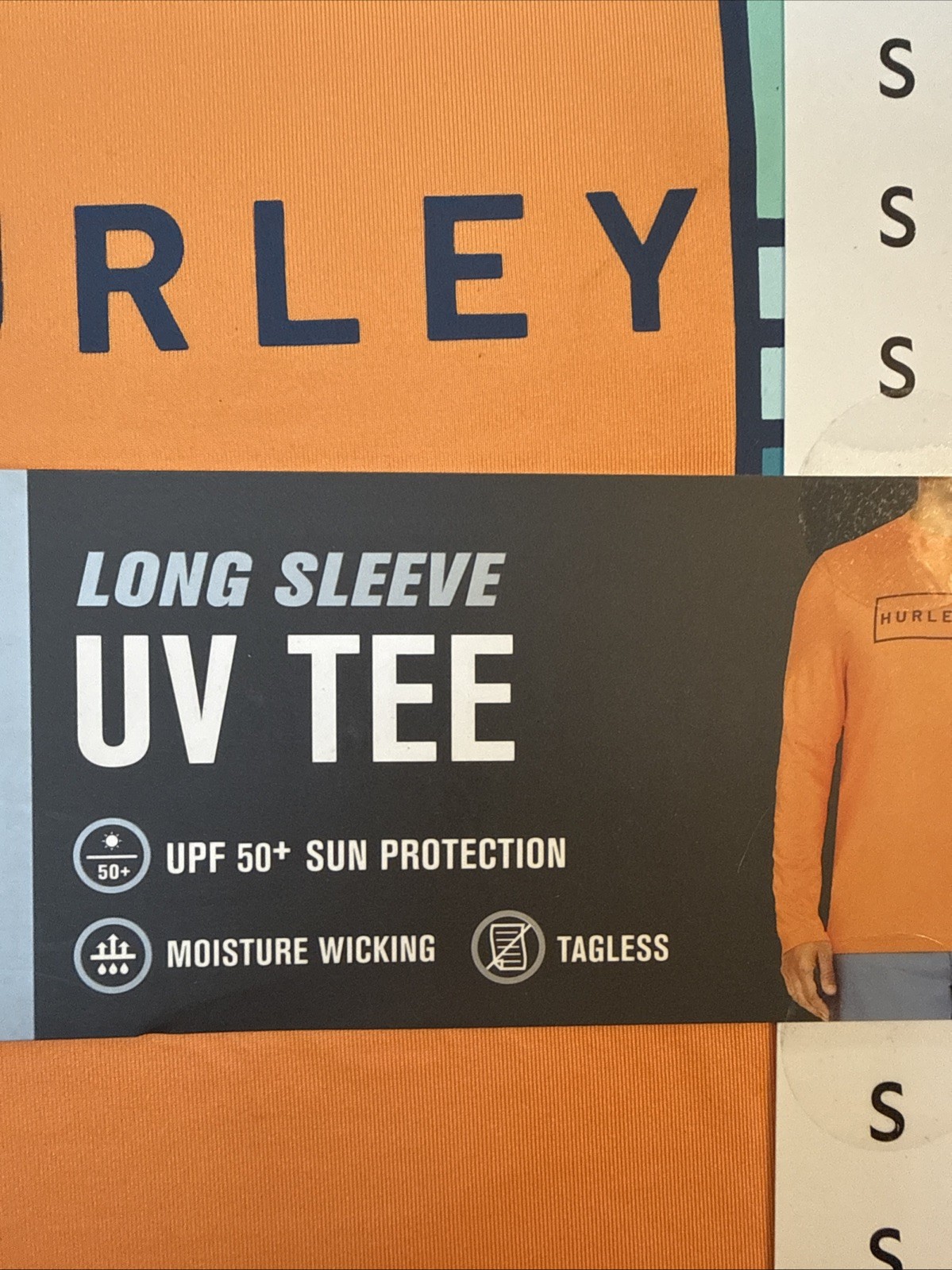 Hurley Grey Long Sleeve Sun Protection Sz S Mens Shirt multiple Colors gallery