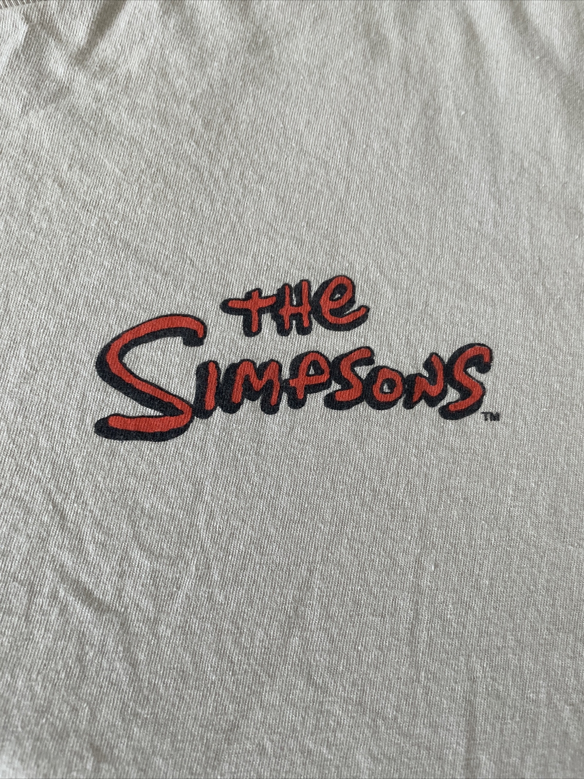 The Simpsons 20th Century Fox Bart Simpson 16 Characters Beige T-Shirt Mens XL gallery