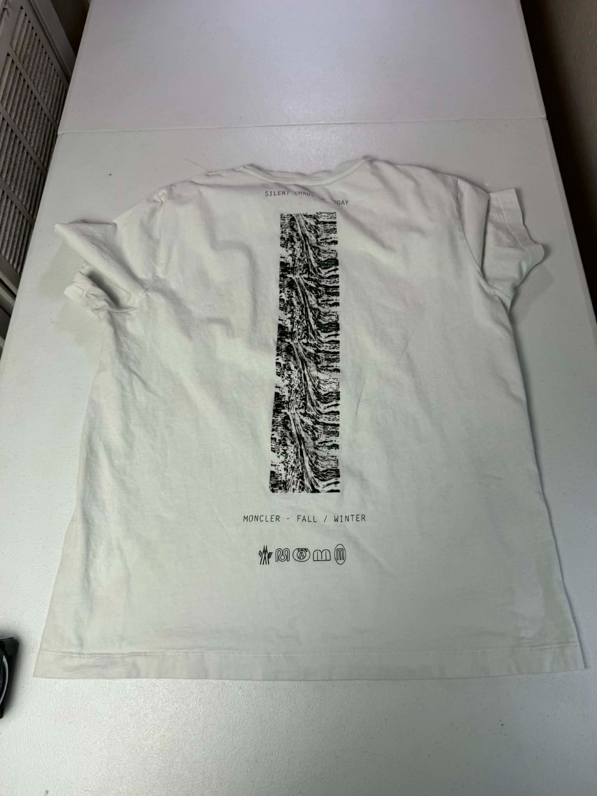 Used MONCLER Short sleeve cut sew sz M t shirt gallery