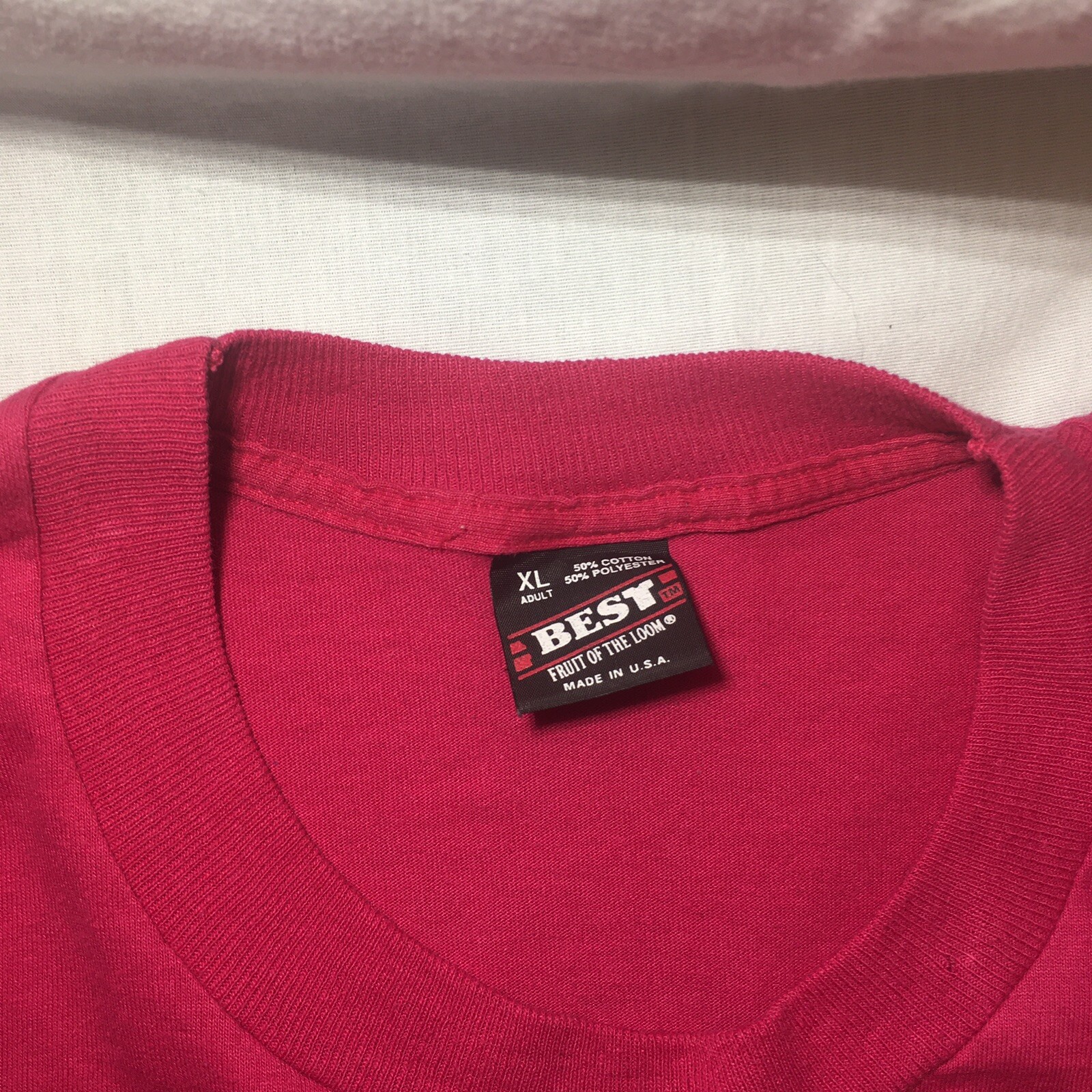 Vintage Shirt XL Fruit Loom Best Single Stitch Colorado Pink Cow Graphic 90s gallery