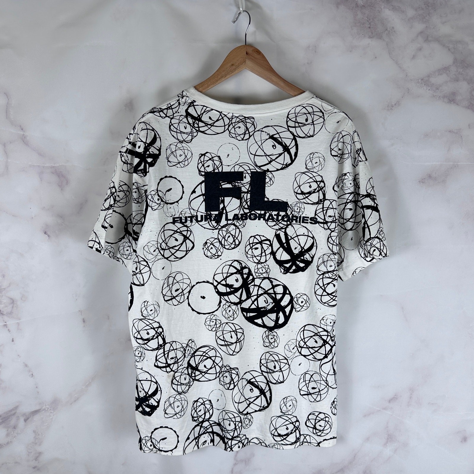 READYMADE Japan x Futura Laboratories x Transfer White Tee All Over Print Size L gallery