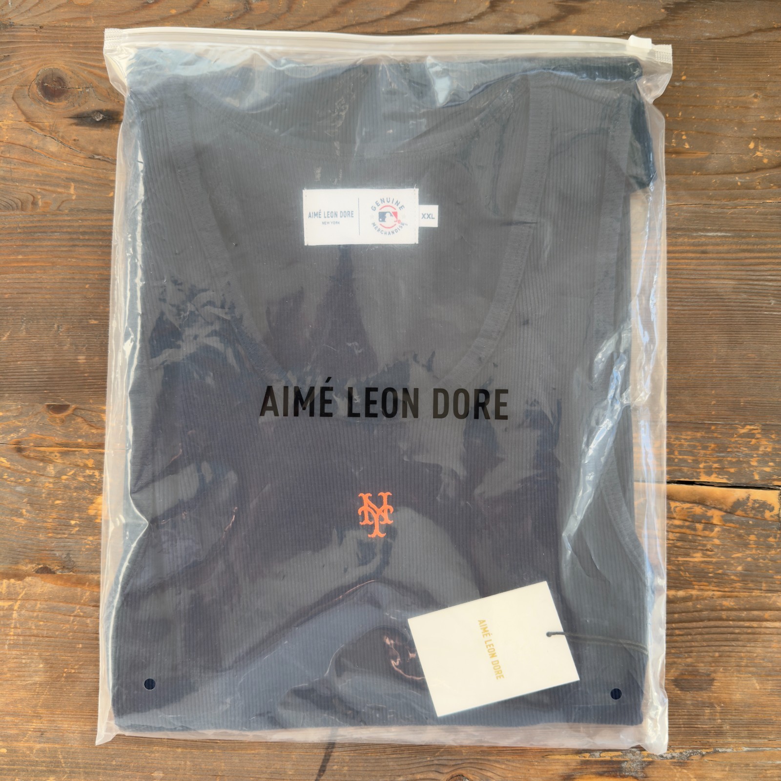 New ALD Aimé Leon Dore New York Mets Men's Tank Top Size XXL Navy Blue gallery
