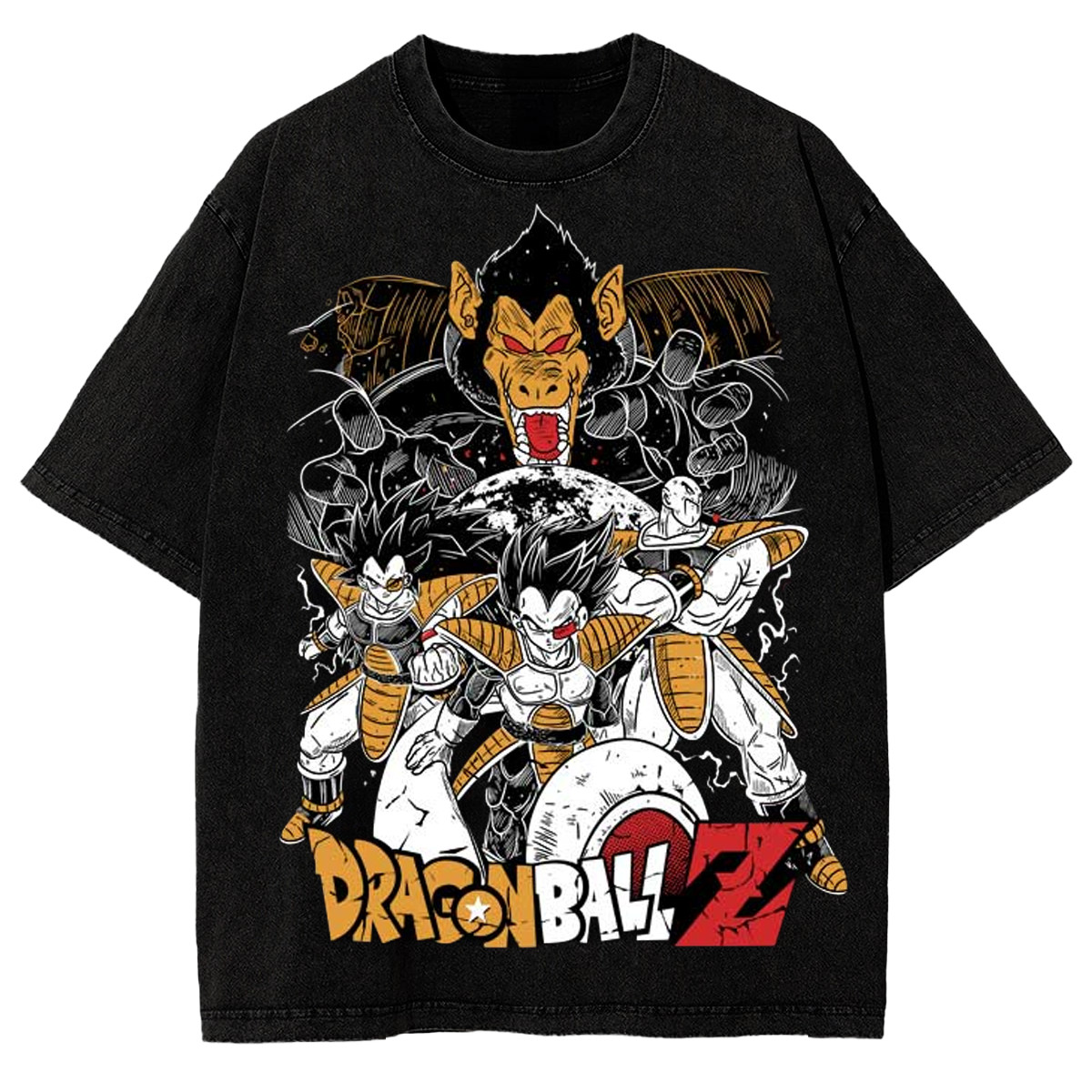 Vegeta Nappa Saiyan Saga DBZ Graphic Tee Fans And Lovers Anime T-Shirt gallery