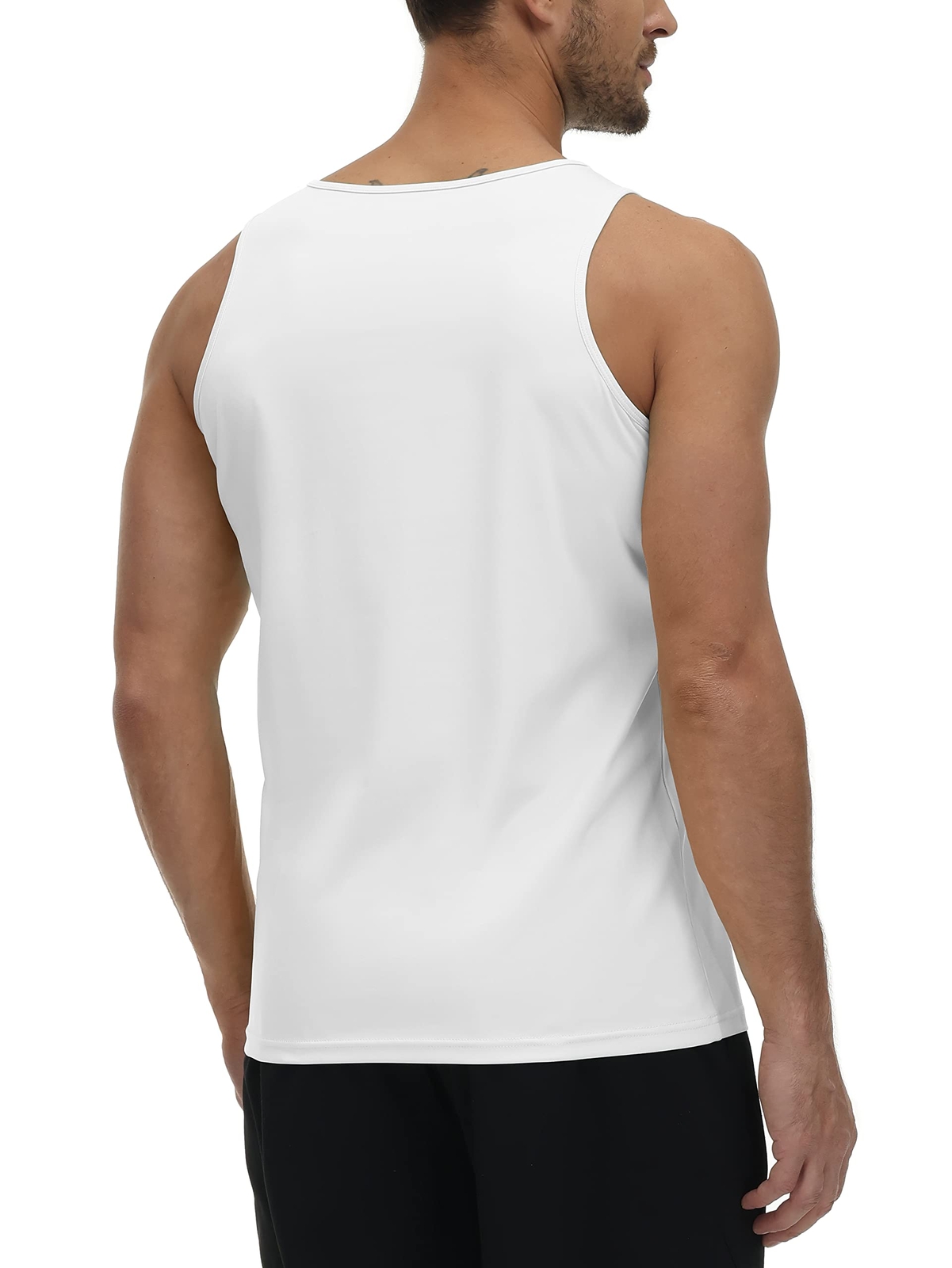 Men's Tank Tops Sleeveless Muscle Tee Gym Bodybuilding Athletic Workout Casual T gallery