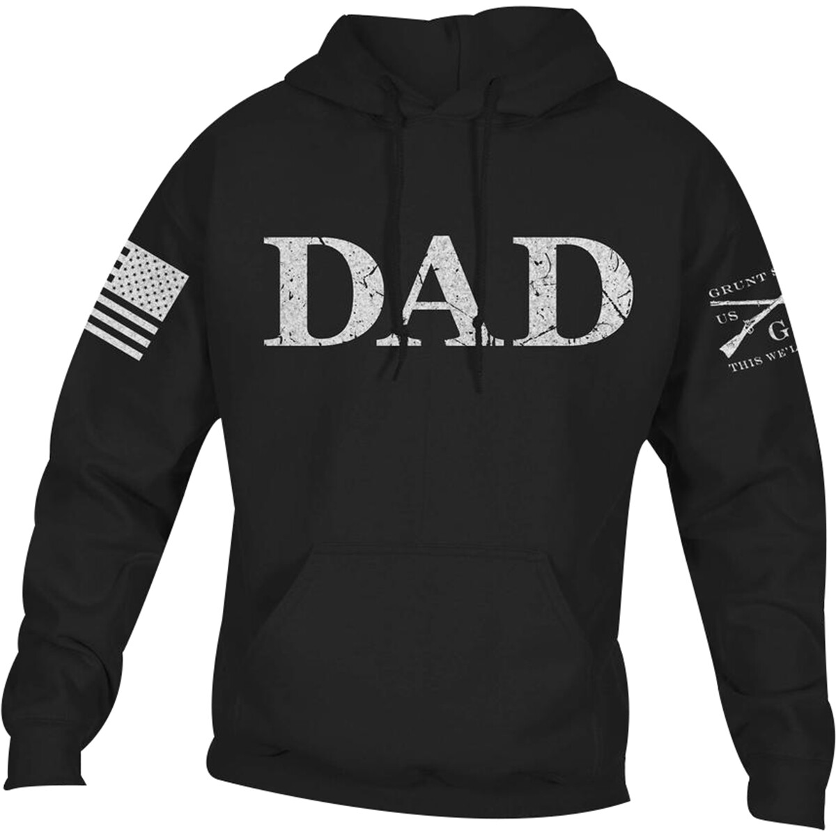 Grunt Style Dad Defined Pullover Hoodie - Black gallery