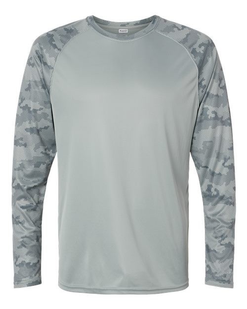 Sun Shirt UPF 50+ Paragon Gray Performance Camo Long Sleeve T-Shirt gallery