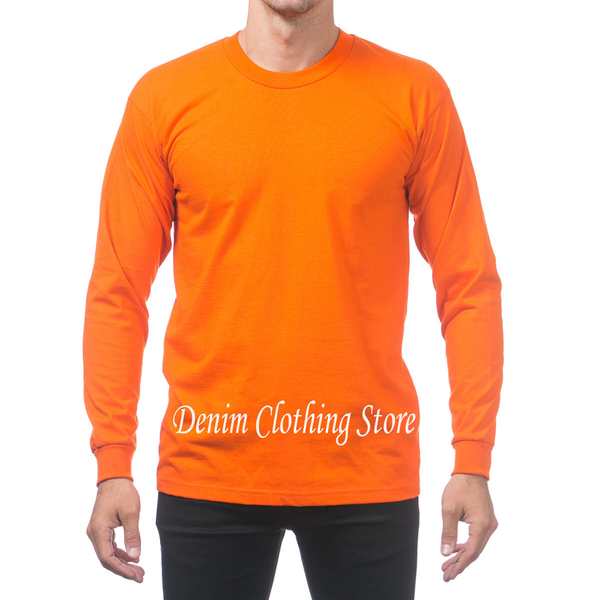 PRO CLUB MEN HEAVYWEIGHT SHIRT LONG SLEEVE PRO CLUB TEE ANY COLOR T-SHIRT S~7XL gallery