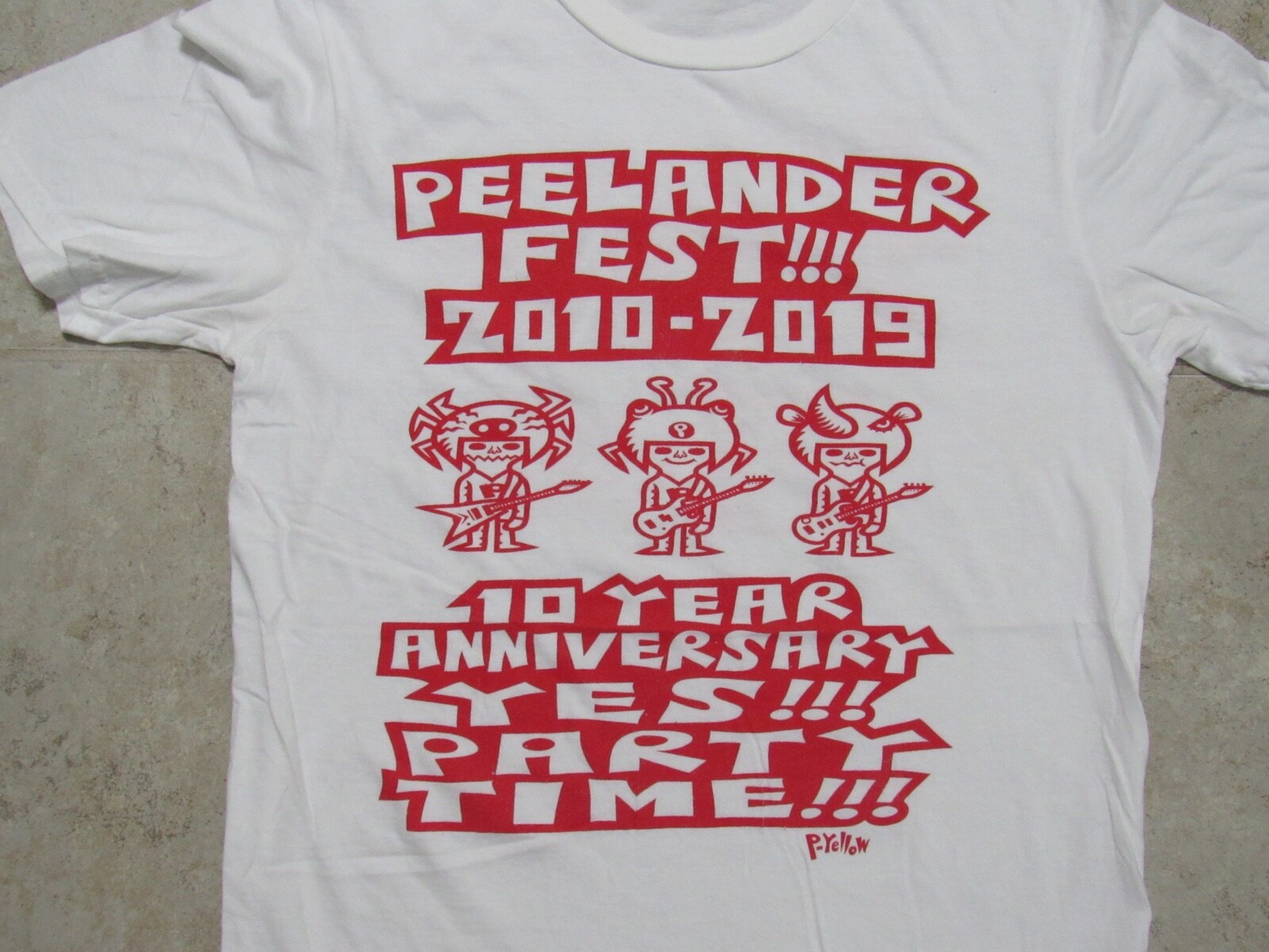 PEELANDER-Z FEST 2010-2019 Austin Texas T-SHIRT Mens SMALL Concert Tour Limited gallery