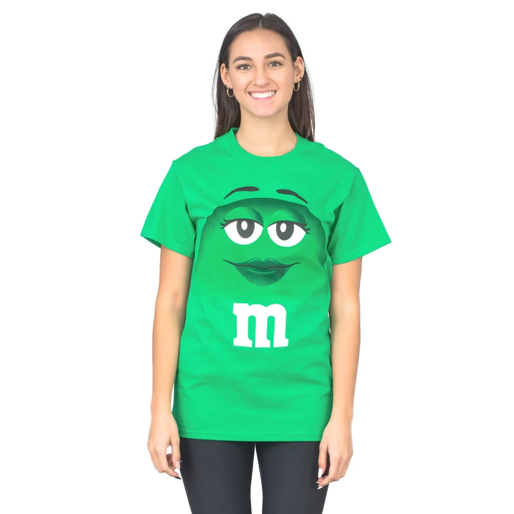 Adult & Youth Kids M&M's M&M Face Chocolate Candy Costume T-Shirt Tee M M Shirt gallery
