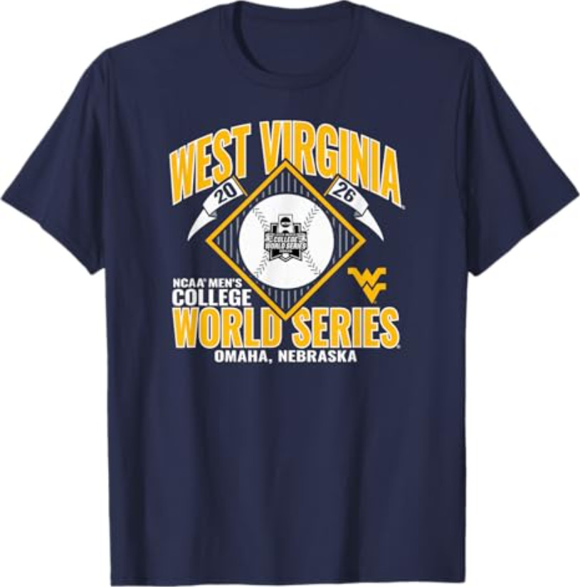 West Virginia Mountaineers College World Series 2026 CWS T-Shirt gallery