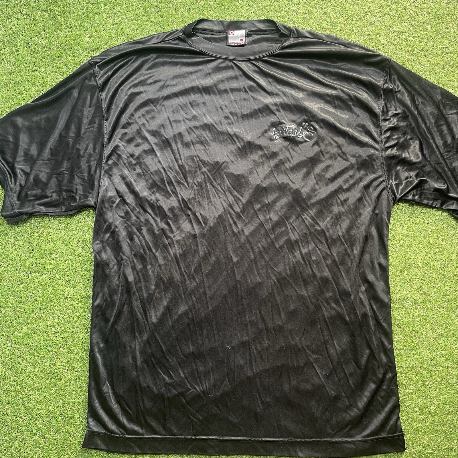Vintage Y2K 90s South Pole T Shirt Skater Grunge Baggy Spell Out XL Shiny Dazzle gallery