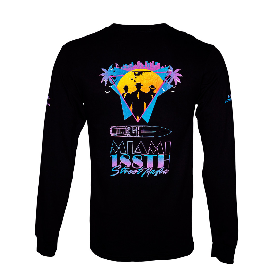 1975 Thunderboat Row Long Sleeve Shirt | Miami Edition V1 gallery