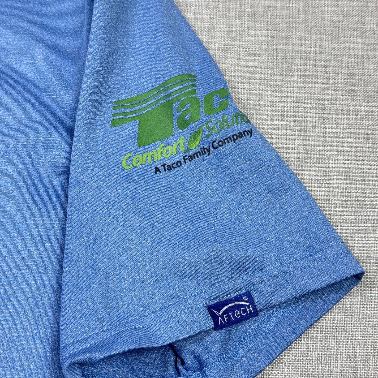 AFTCO Shirt Mens Medium Blue Bills Galore Fishing Team Graphic Moisture Wicking gallery