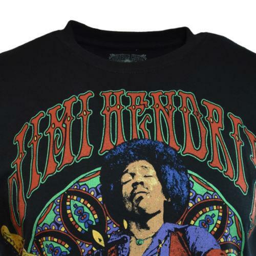 Men's Tee T-Shirt Music-JIMI HENDRIX Voodoo Child - Black Graphic Design NEW gallery