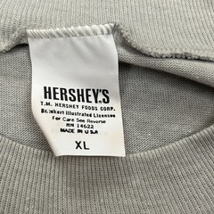 Vintage Hershey’s Chocolate Single Stitch T Shirt Mens XL USA Made Logo
