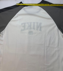 Nike Two-Tone Raglan Sleeve Tee White/Grey Xxl Men