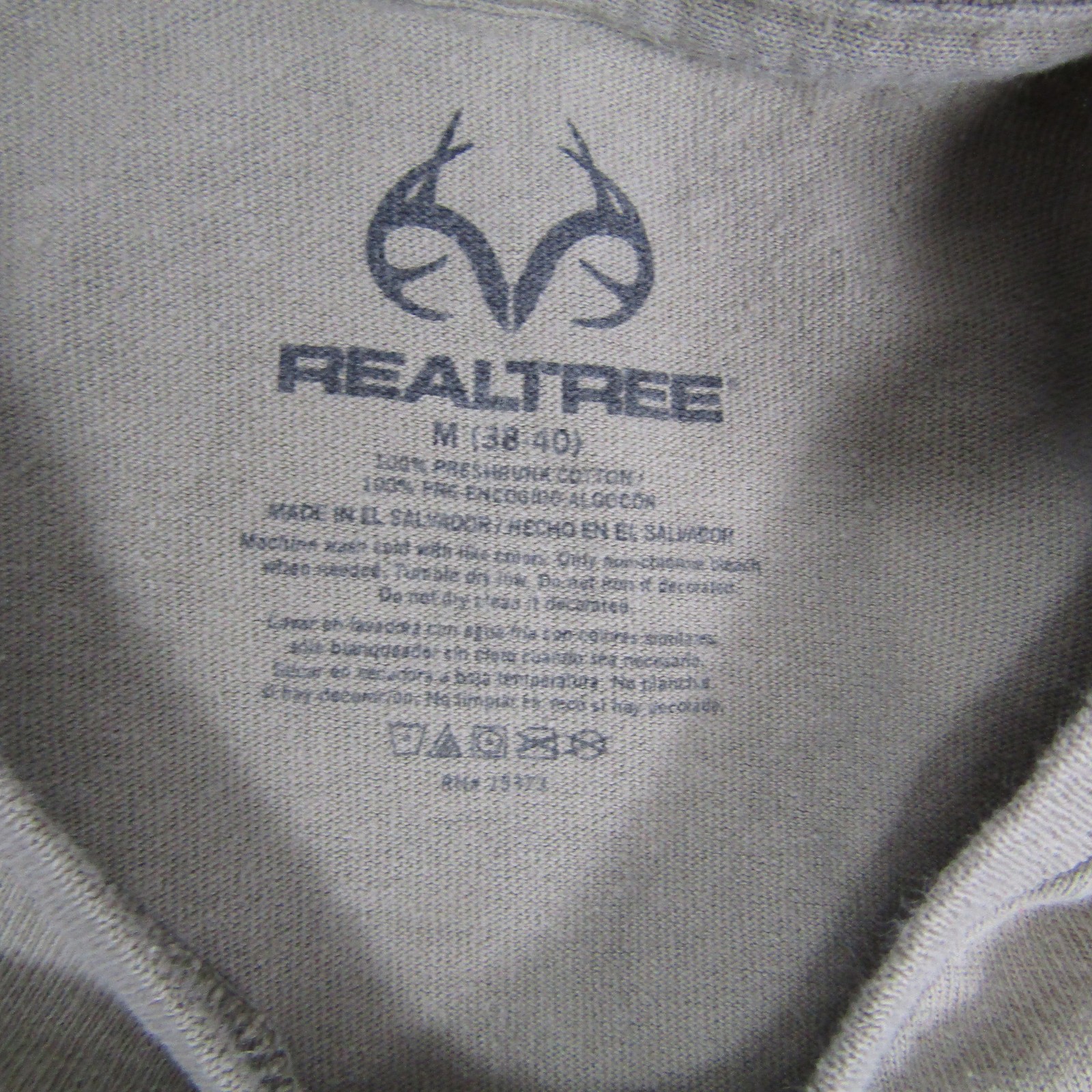 Realtree Shirt Mens Medium Green Graphic Outdoor Hunting Cotton Tee Casual gallery