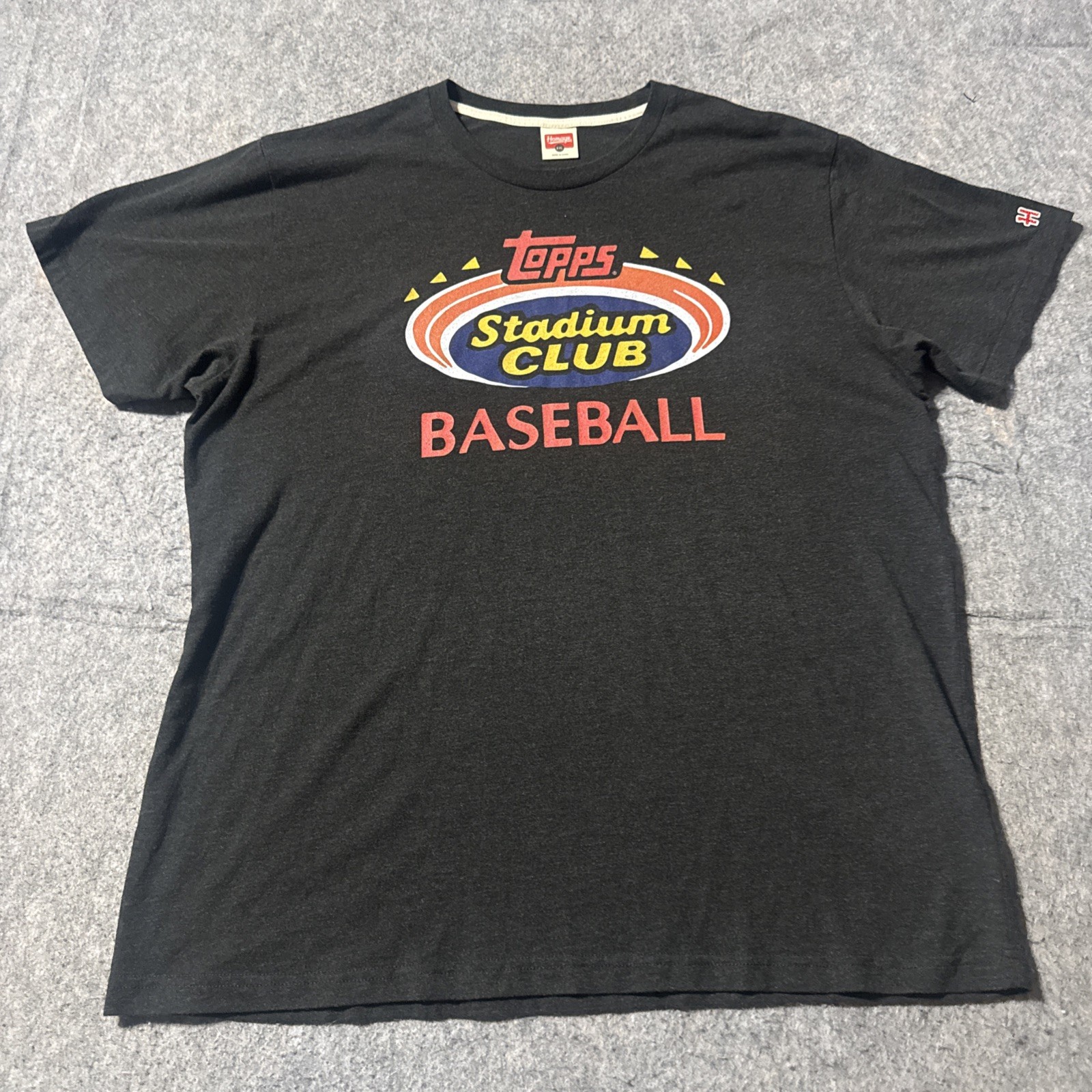 Homage Topps Stadium Club Baseball T Shirt Mens 2XL Short Sleeve Cards Graphic gallery