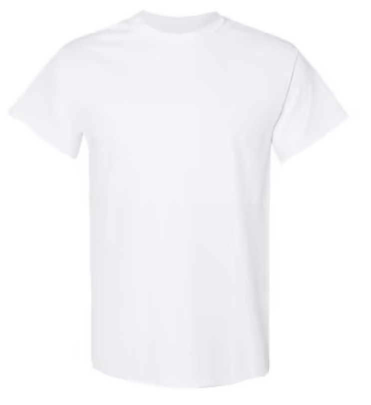 Gildan 5000 (2 Pack) Heavy Cotton Adult T Shirts White Size XL Tee Shirt NEW gallery