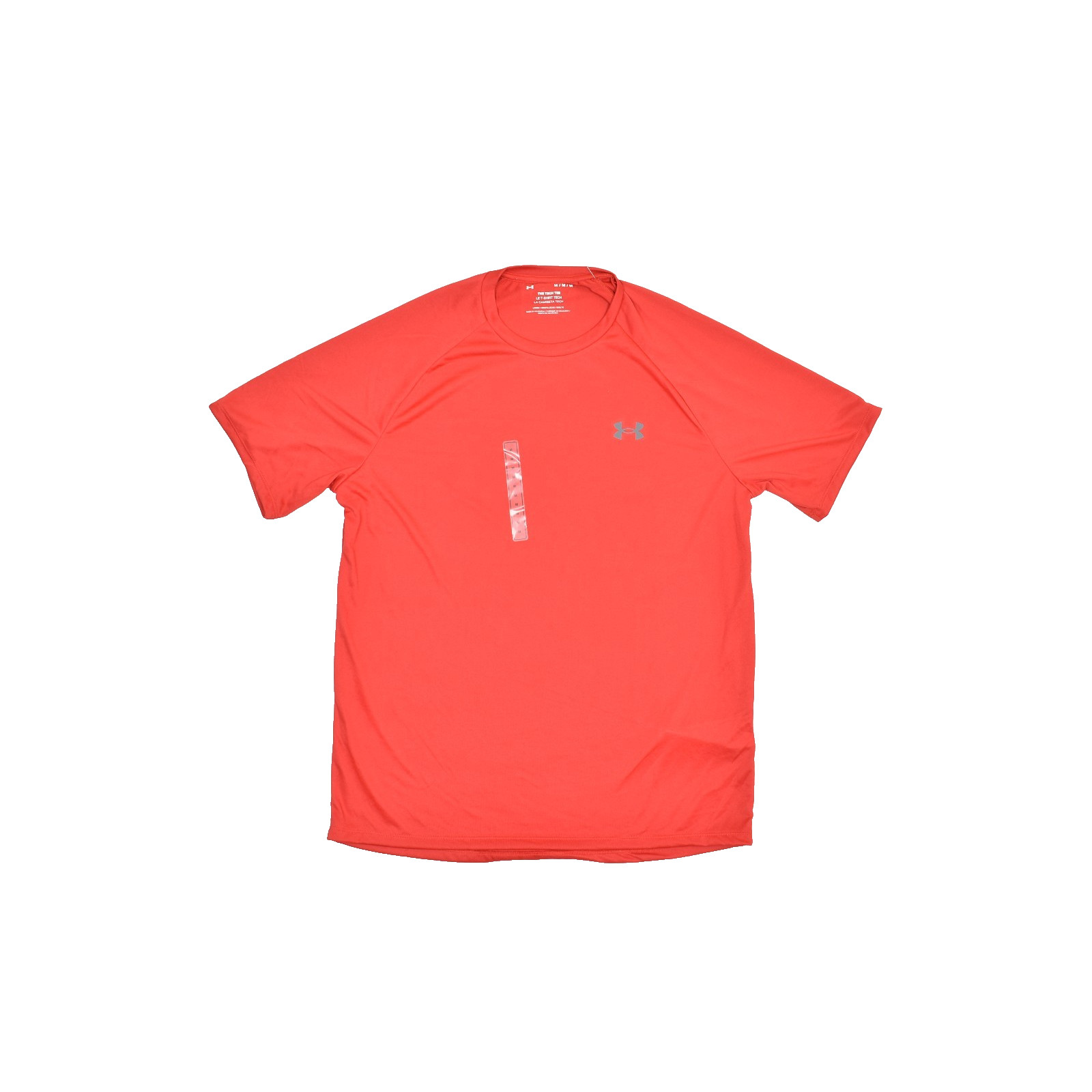 NEW Under Armour UA Tech 2.0 Short Sleeve T-Shirt Athletic Loose Fit Red Size M