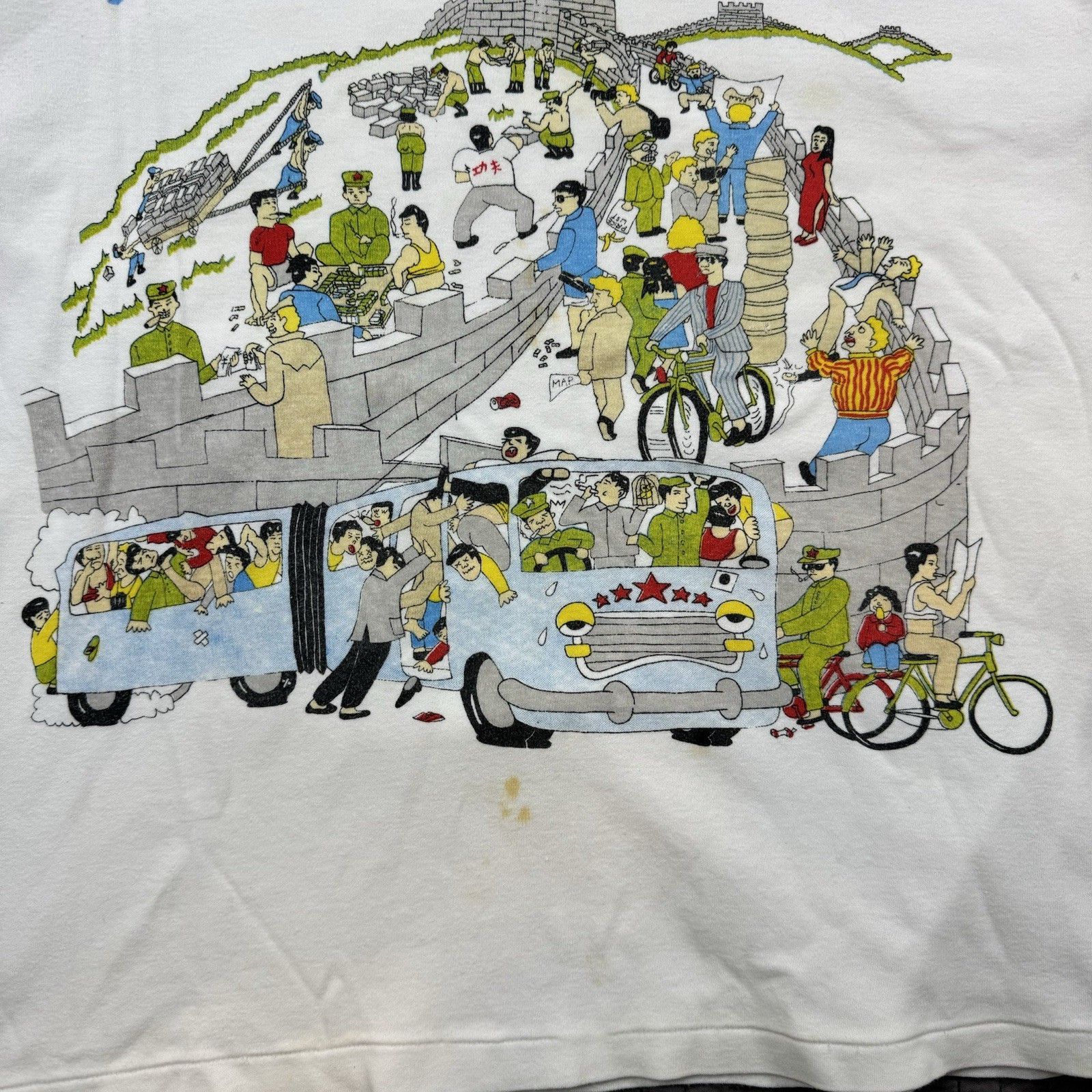 Vintage Lai See Shirts T Shirt Men's XL White I Survived China Single Stitch gallery