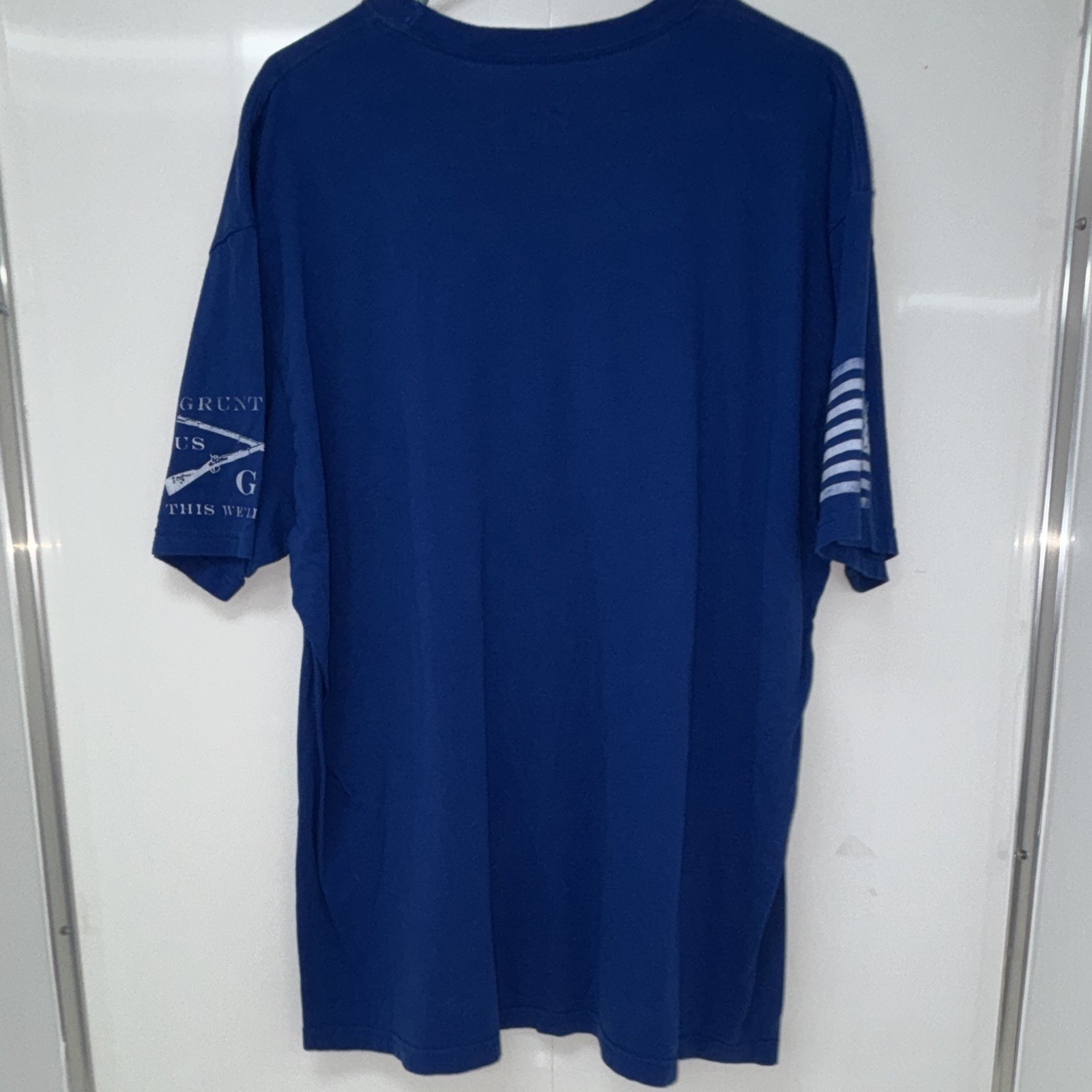 Grunt Style Airforce Blue Graphic Logo Cotton Crew Neck Short Sleeve T-Shirt XXL gallery