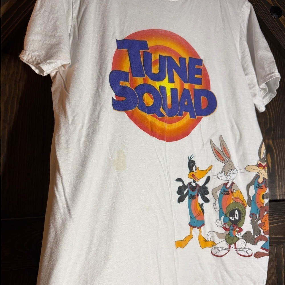 Space Jam Tune Squad Graphic T-Shirt White Size Medium gallery