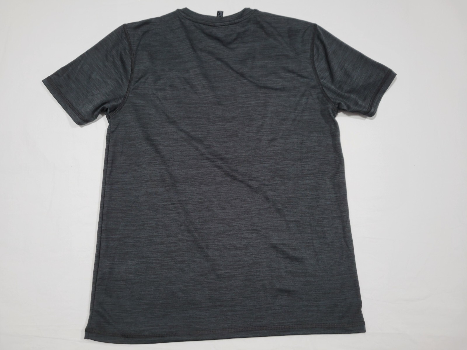 Adidas Men's Tech Tee Short Sleeve Sports Training Shirt Black Space Dye Crew gallery