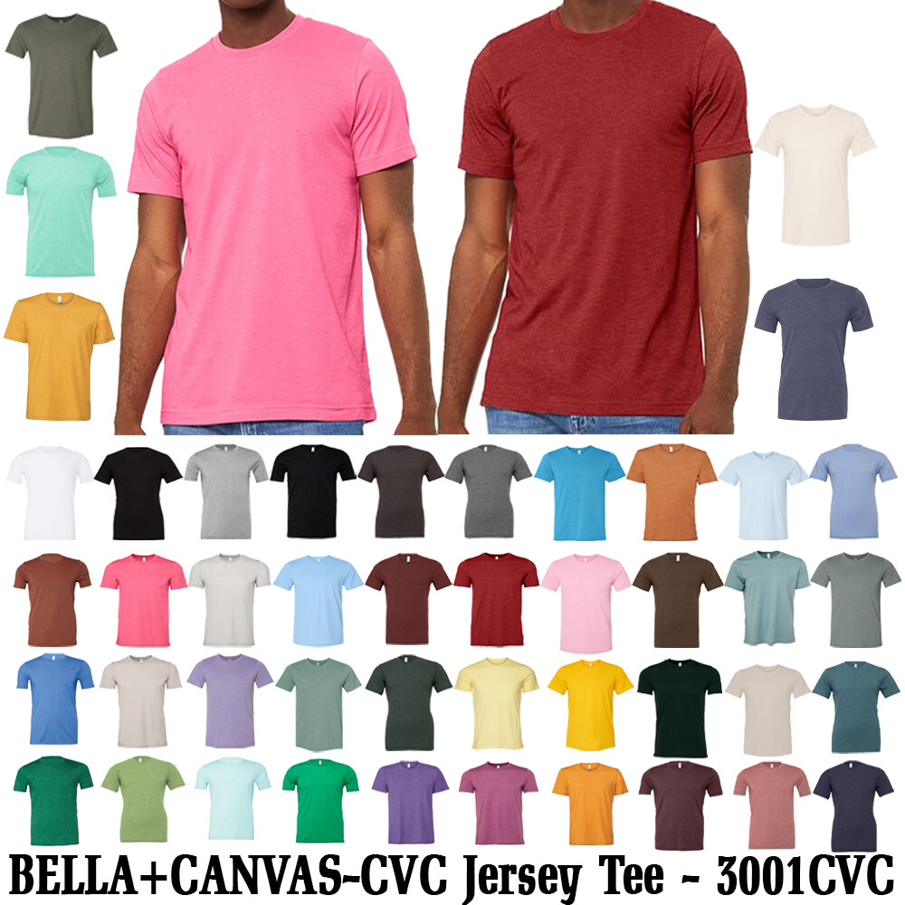 BELLA + CANVAS - CVC Jersey Tee - 3001CVC gallery