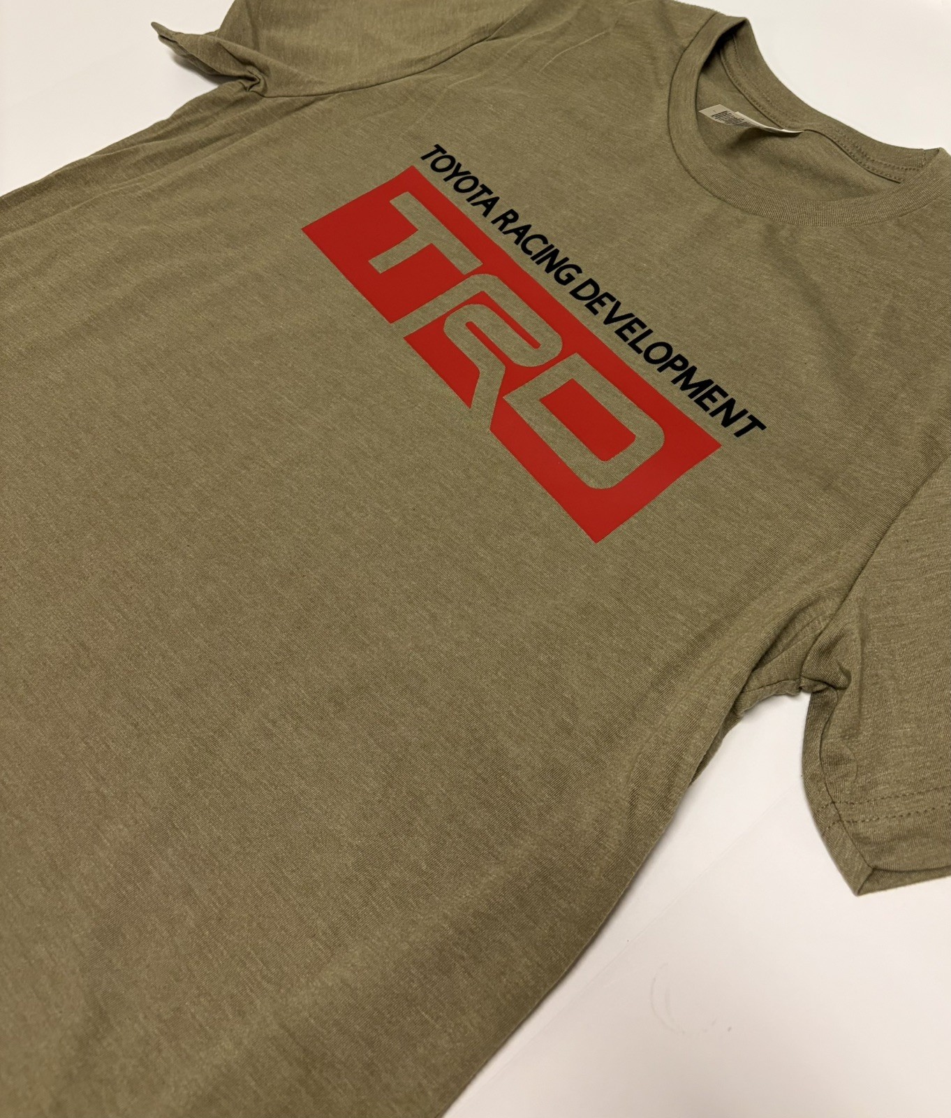 NEW SHIRT TRD RACING DEVELOPMENT heather olive green EXTRA LARGE gallery