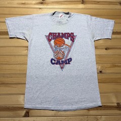 Vintage 90s Champs Camp Basketball Americana Hip Hop Streetwear Shirt USA Large