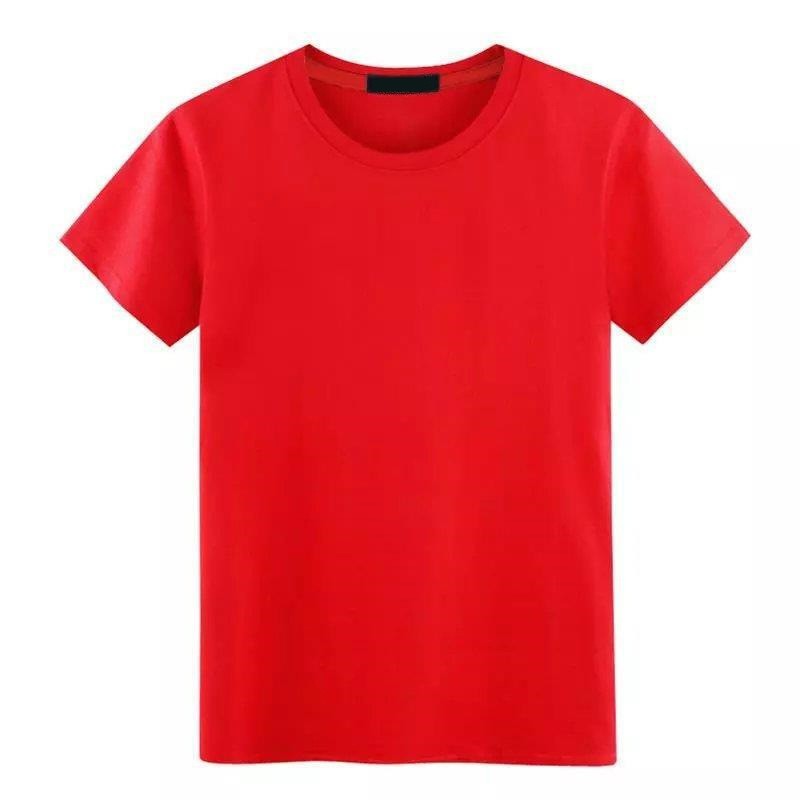 Universal Men's Polyester Fiber Plain Crew Neck Tee Short Sleeves T-Shirt M-5XL gallery