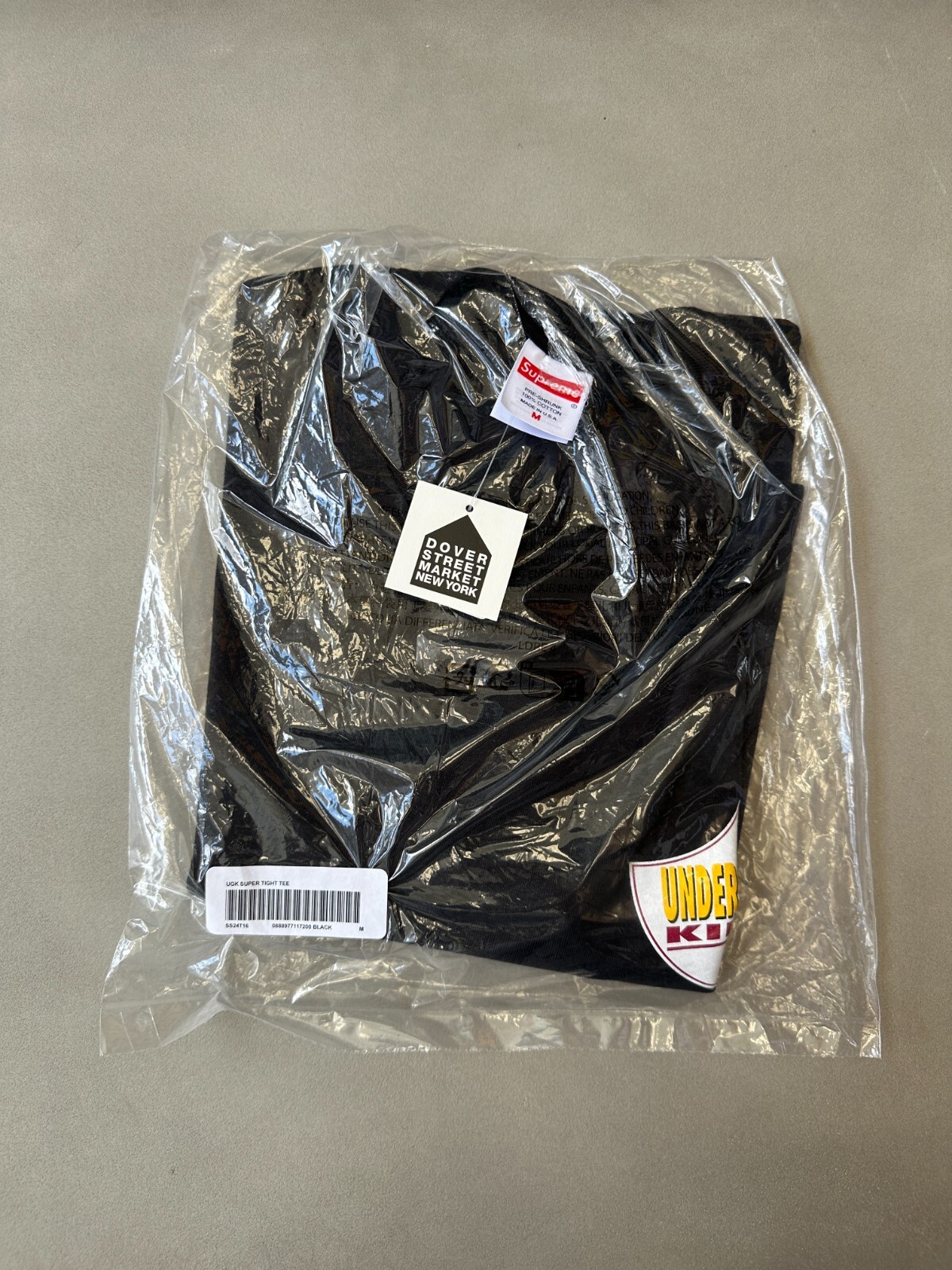 NWT Supreme UGK Super Tight Album Logo T-Shirt Tee Black SS24 Men's L AUTHENTIC gallery