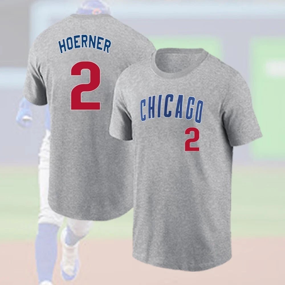 HOT! Nico #12 Hoerner Baseball Team Name & Number Player Gift For Fans gallery