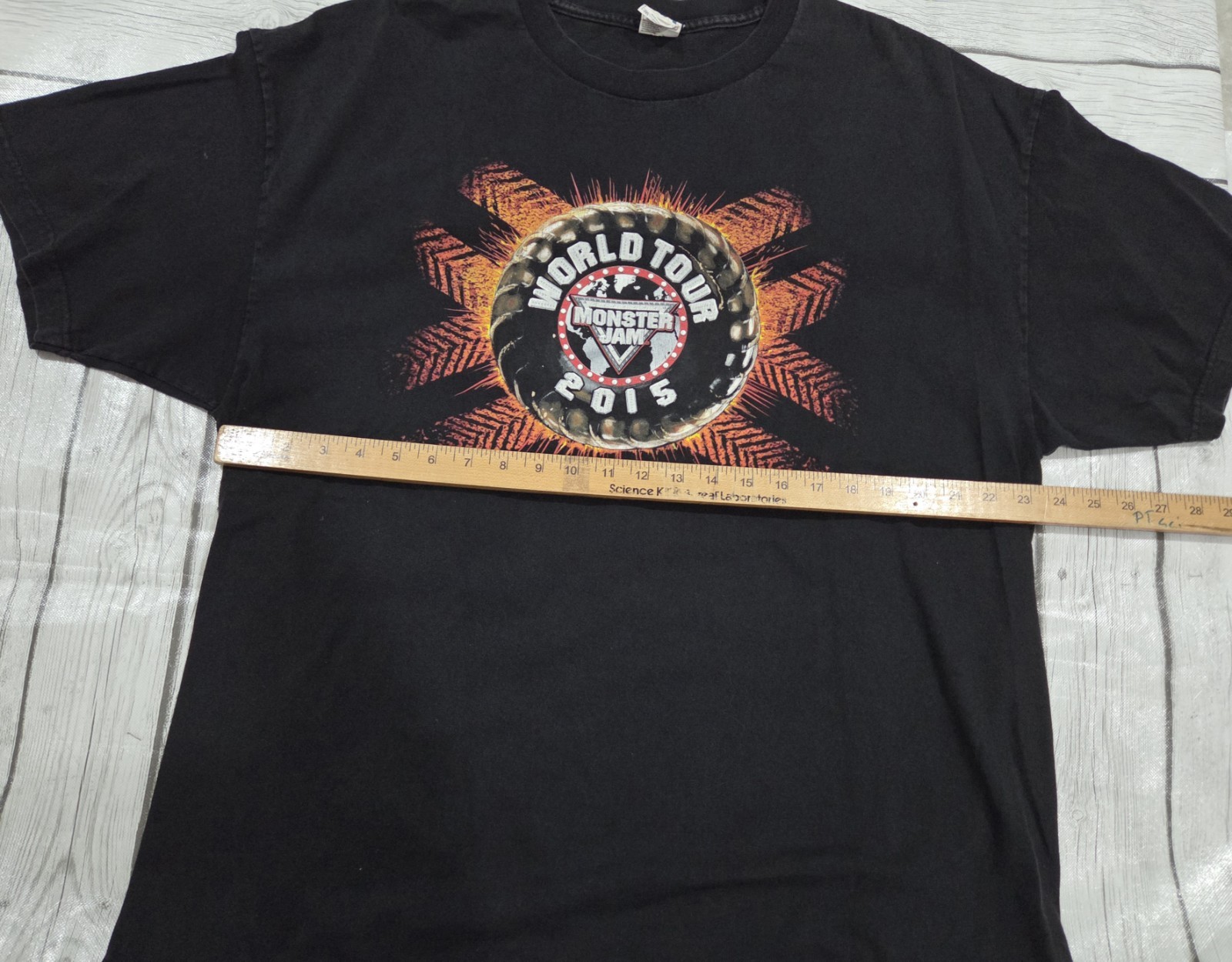 World Tour Monster Jam 2015 Alstyle Monster Trucks Size 2XL (205) gallery
