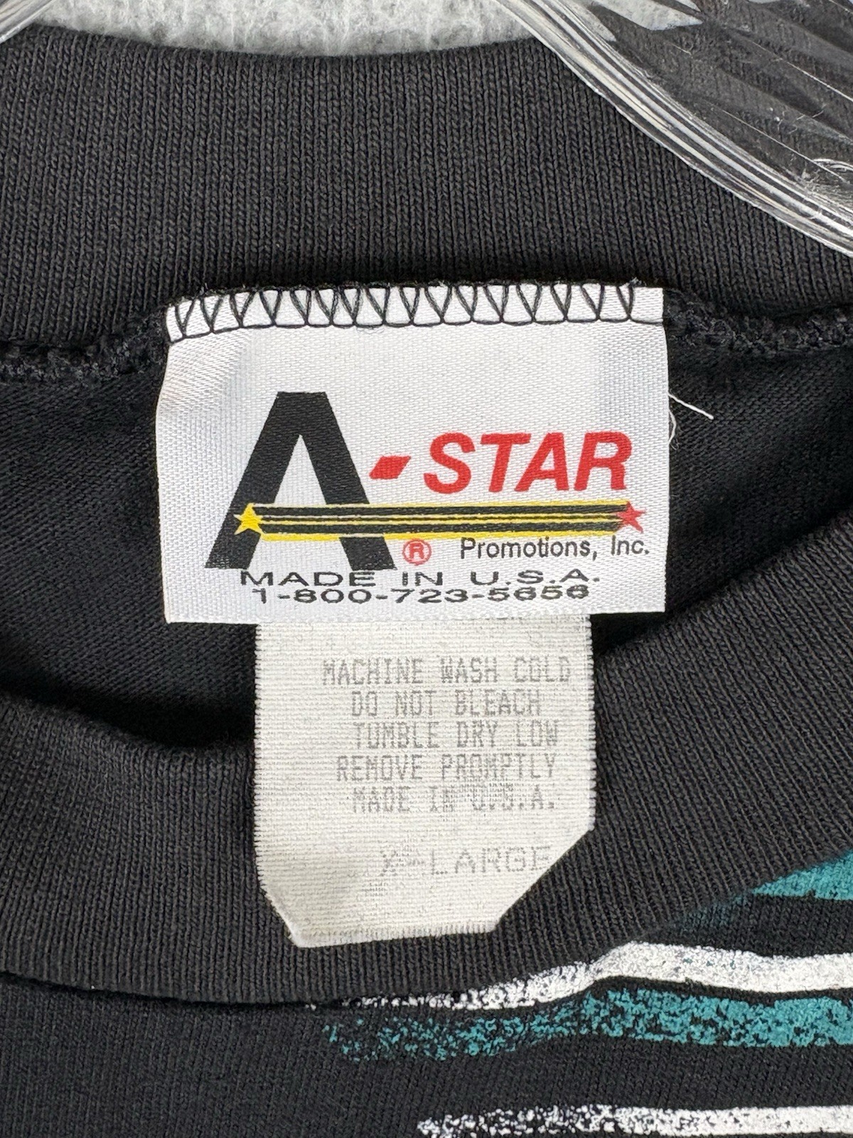 Vtg NASCAR AOP 1993 Davey Allison T-shirt Men’s XL 28 Havoline USA Single Stitch gallery