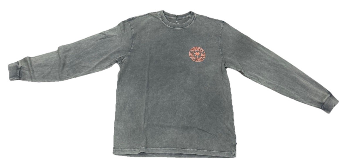 KATIN Paradeco Coffee Roasters Saint Petersburg Grey Long Sleeve Medium NWT gallery