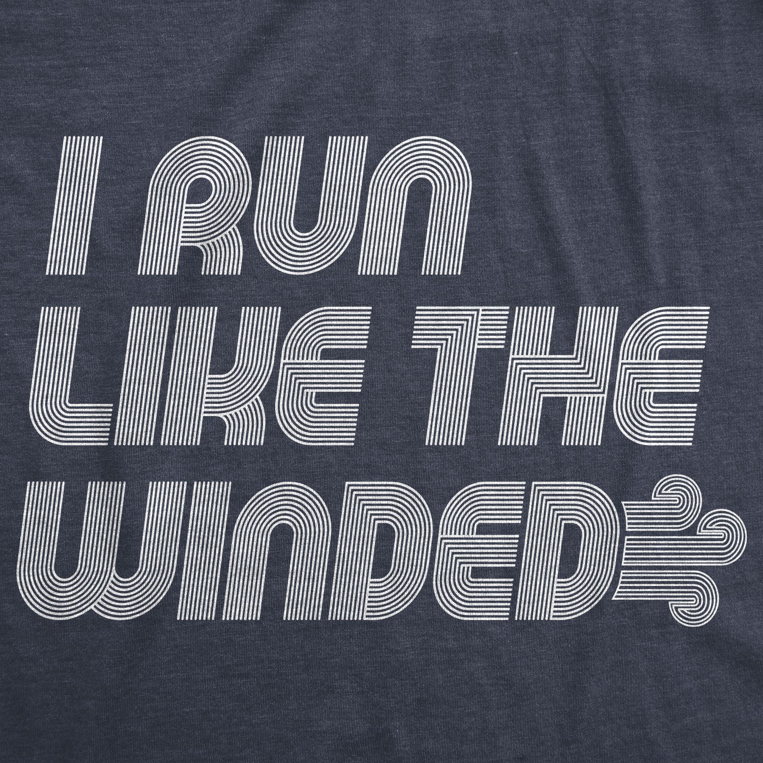 Mens I Run Like The Winded Tshirt Funny Jogging Fitness Tee gallery