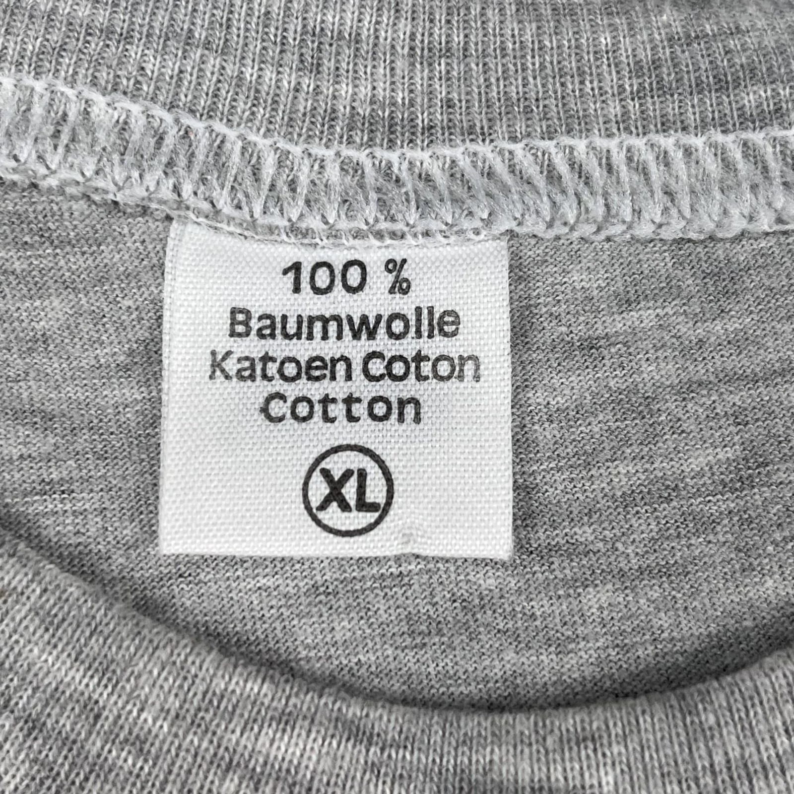 VTG Turkiye / Turkey Embroidered Grey T-Shirt Sz XL gallery